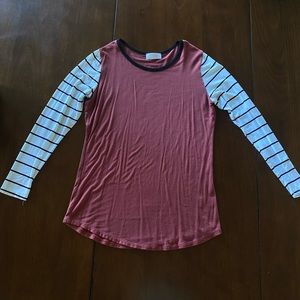 Rusty red long sleeve